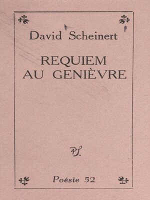 cover image of Requiem au genièvre